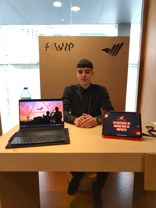 Agencia BoostBusiness participando en evento del sector digital